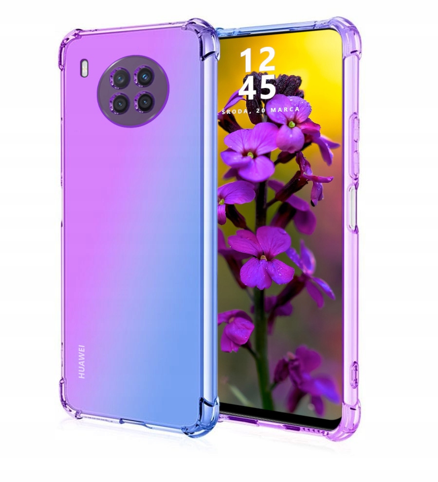 

Etui do Huawei Nova 8i Mieniący Kolor Szkło