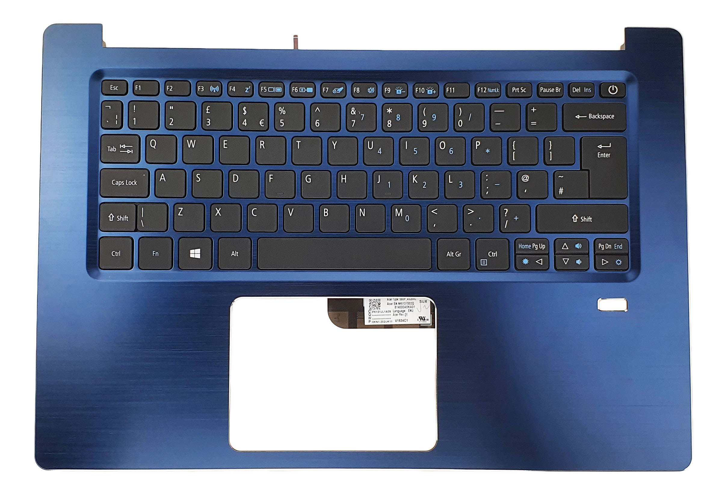 Nová Krytka Klávesnice Acer Swift 3 SF314-52 Anglická Uk