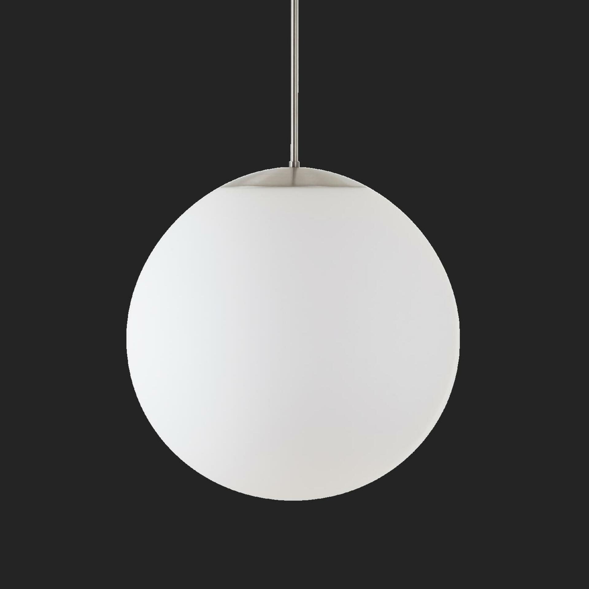 Osmont 72713 Isis P4 Pm-m Hp závesné plastové svietidlo nerez brúsená biely