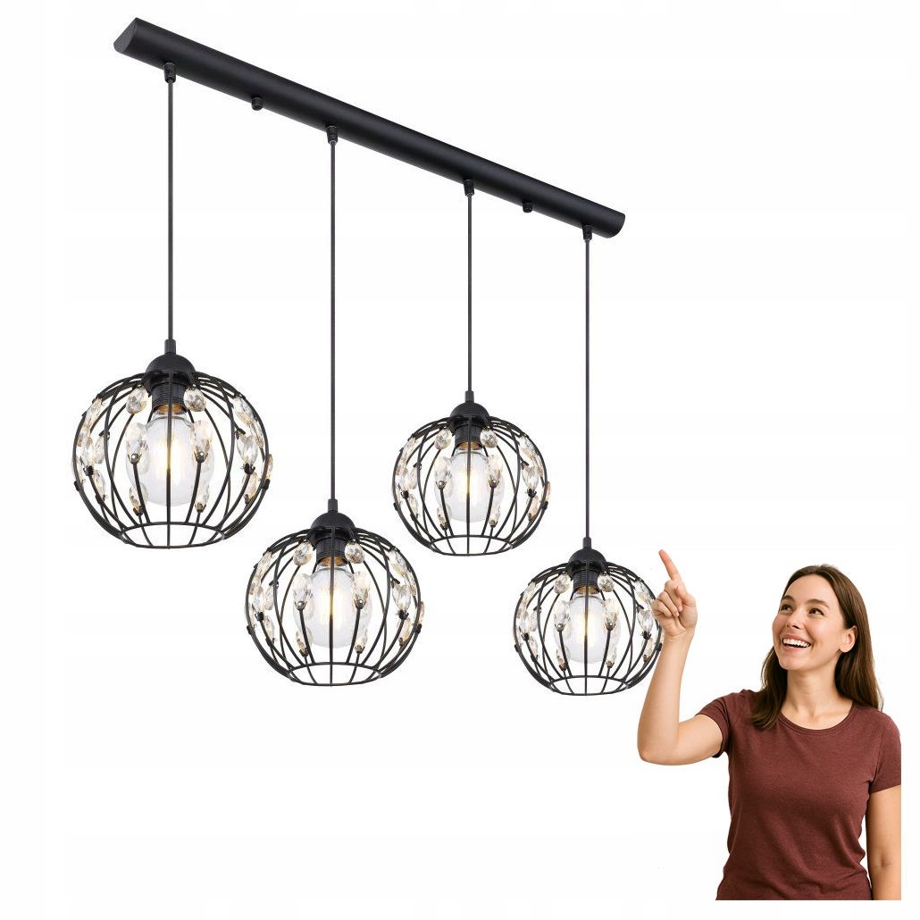 Závěsná lampa Hanako 16029-4H Globo