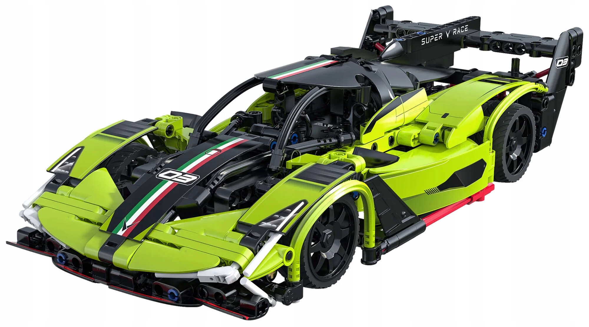 CADA БЛОКИ АВТОМОБІЛЬ НА ДИСТАНЦІЙНОМУ КЕРУВАННІ PHANTOM RC 395 ELEM. + LED СВІТЛІ Бренд Cada