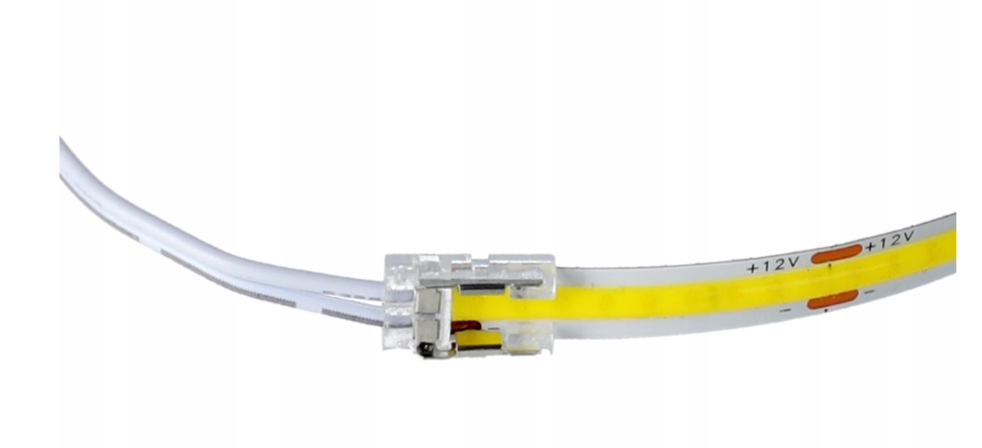 ZŁĄCZKA DO TAŚM TAŚMY LED COB NEON MONO 8mm