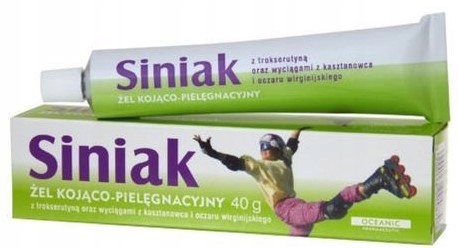 

Siniak żel na stłuczenia kojąco pielęgnacyjny 40 g