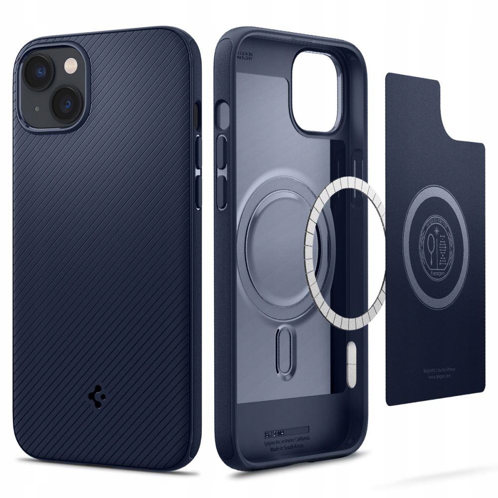 Pouzdro Spigen Mag Armor Pro Iphone 14 Plus Modré