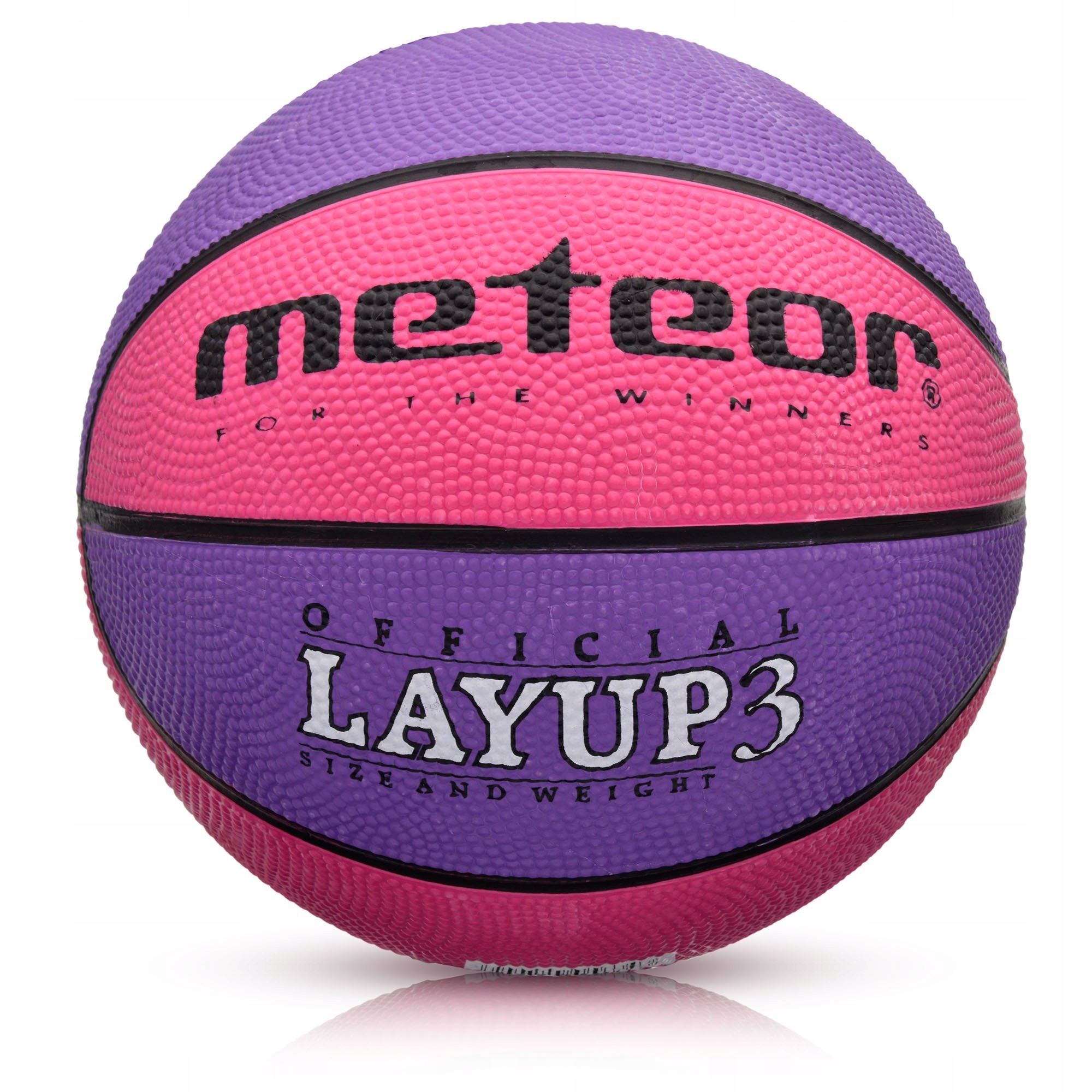 

Piłka Koszowa Meteor Layup Dla Dzieci #3 różowa