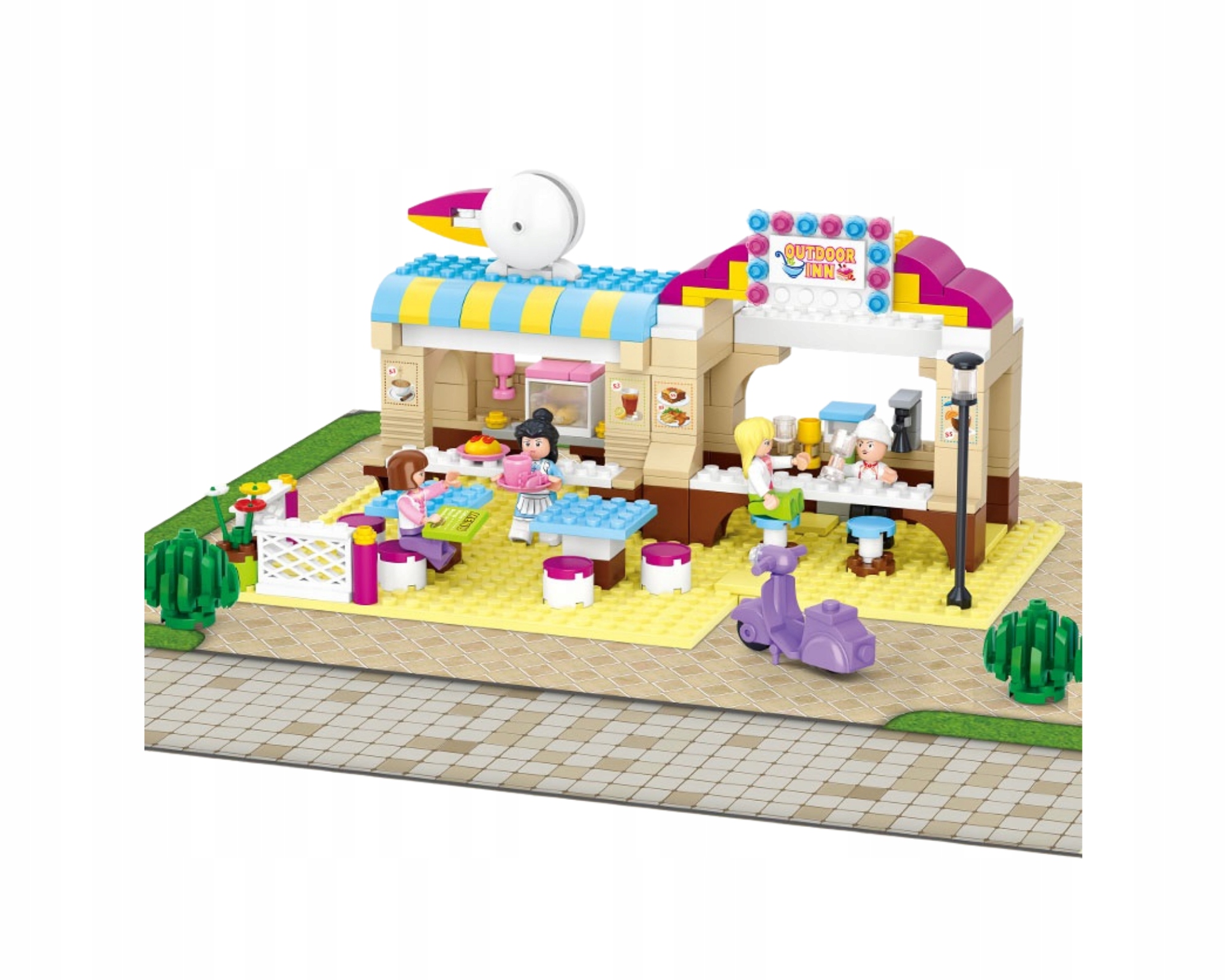 

Klocki Sluban Kawiarnia Restauracja Friends