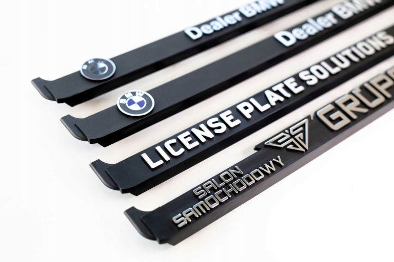 RAMKI POD TABLICE REKLAMOWE z nadrukiem fullcolor Z LOGO ramki 4D 200szt Producent inny