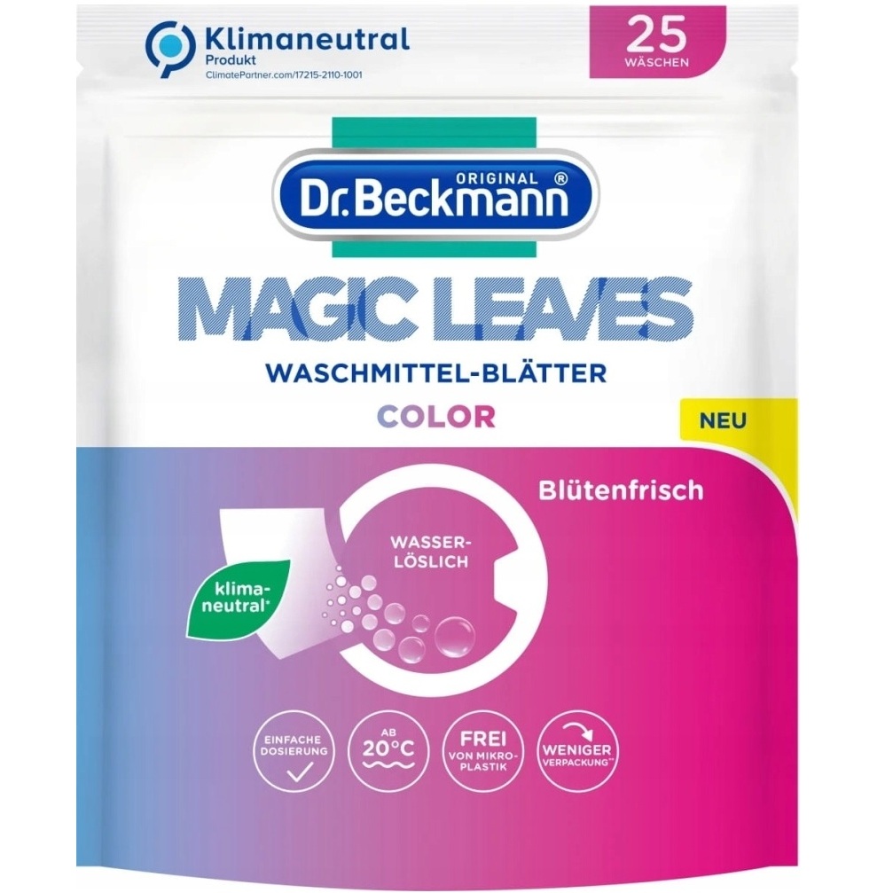 

Dr Beckmann Magiczne Listki do Prania Kolor 25 szt