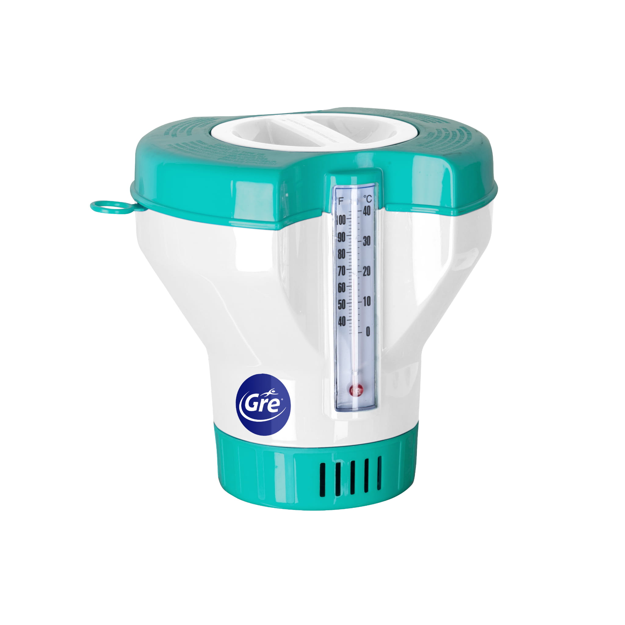 Duży dozownik do chloru z termometrem 40070 GRE