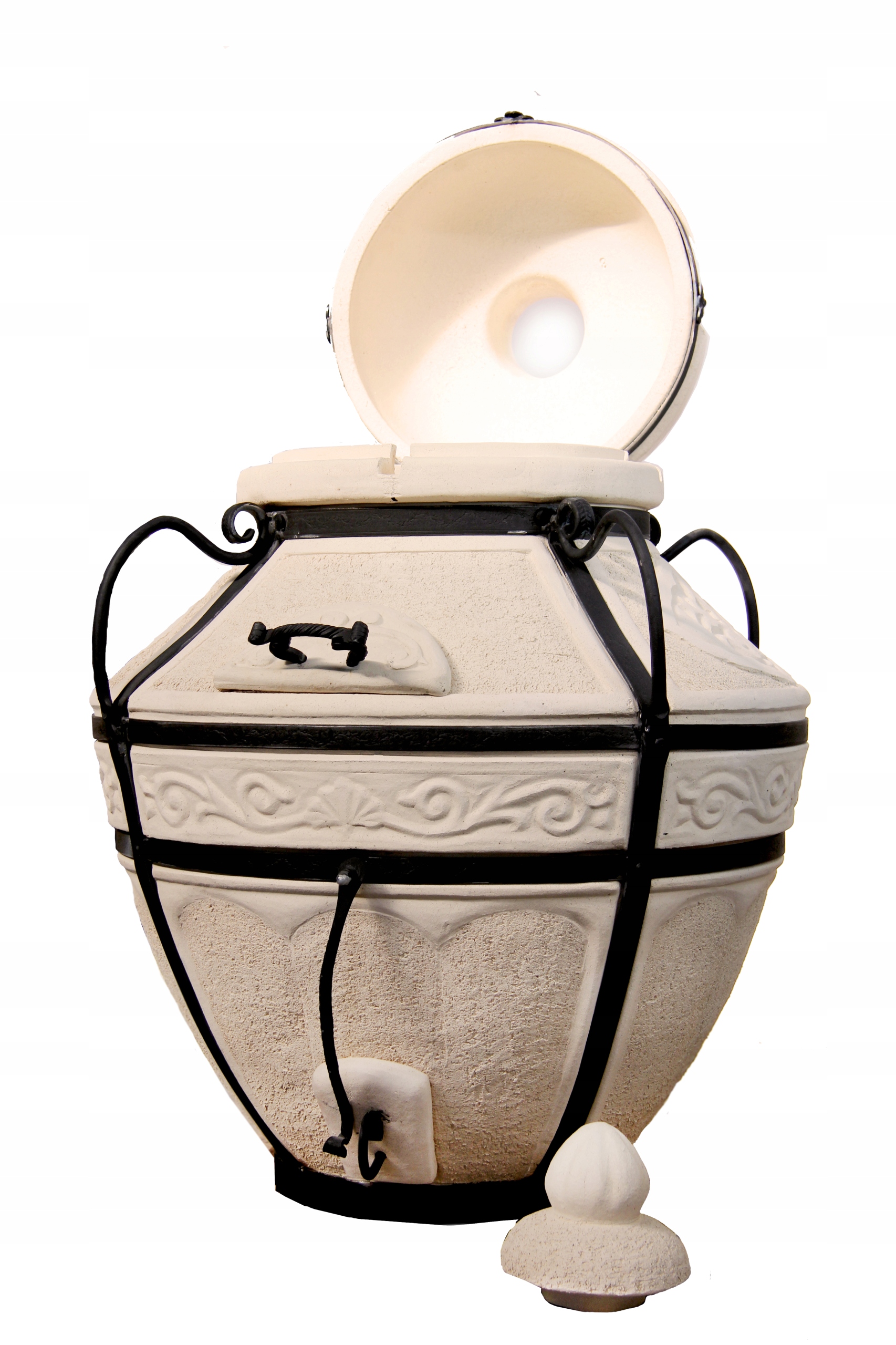 Gril Kamna s výklopným víkem