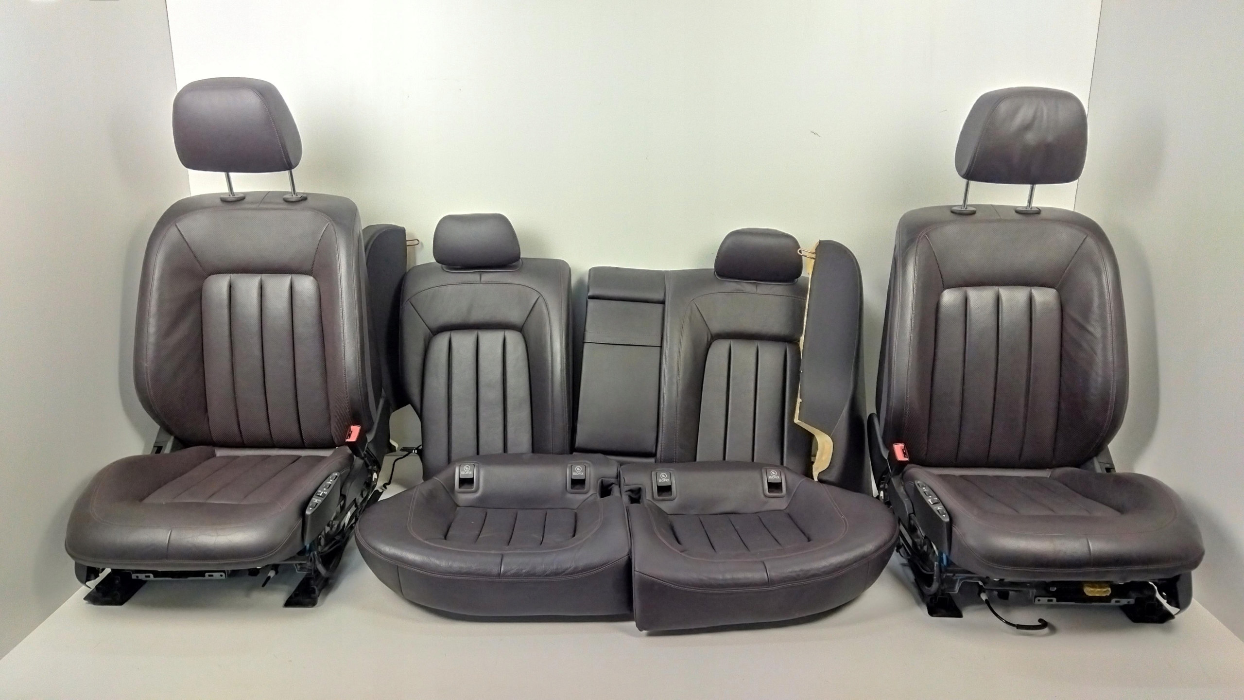 MERCEDES W218 Sedan Sitze Ledersitz POMPOWANE