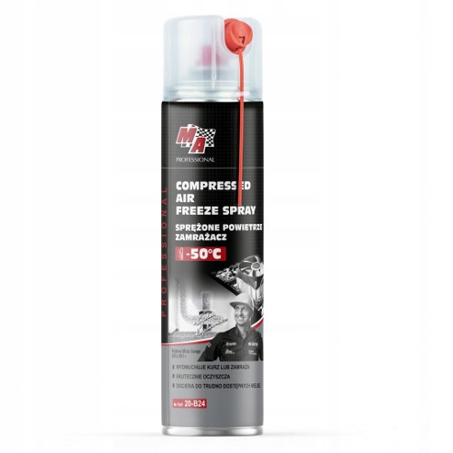

Spray zamrażacz -50°C ciekły azot do łożysk 0,6l