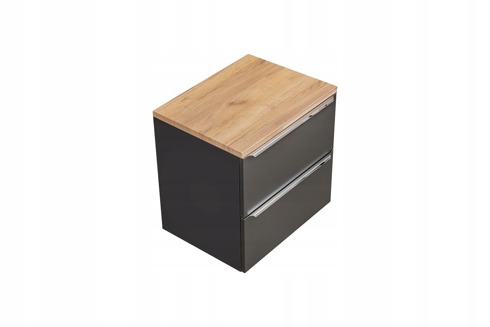 SZAFKA ŁAZIENKOWA Z BLATEM 60 CM CAPRI COSMOS Kolor mebla czarny