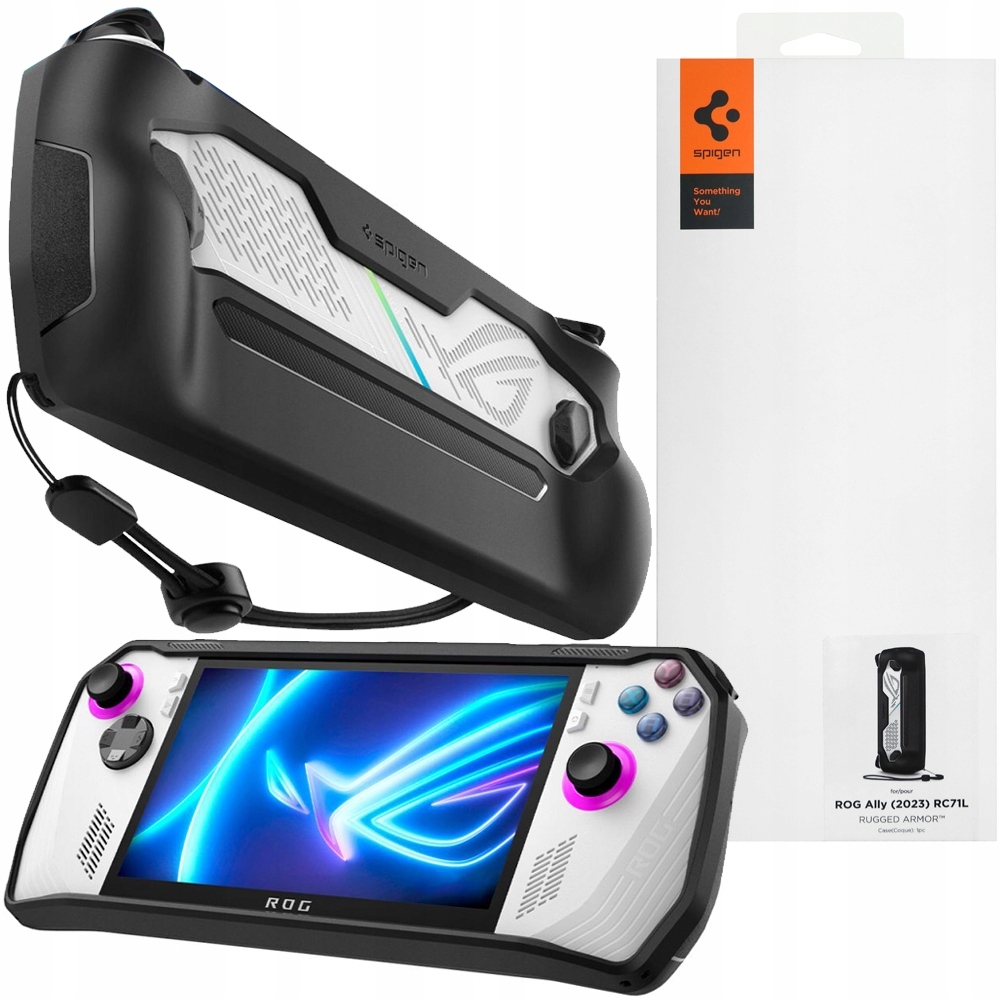 Spigen Pouzdro Pouzdro Cover Shell Pouzdro Pro Asus Rog Ally Matte Black