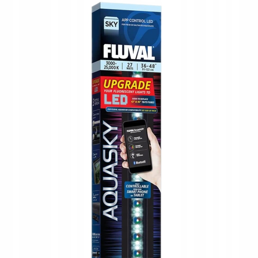 Levně Fluval Aquasky 2.0 Led 27W Led Nosník 91-122cm