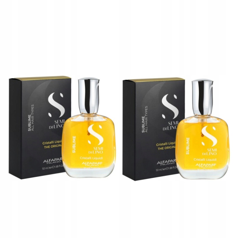 Alfaparf Semi Di Lino Cristalli sérum na lesk vlasů 2x 50 ml