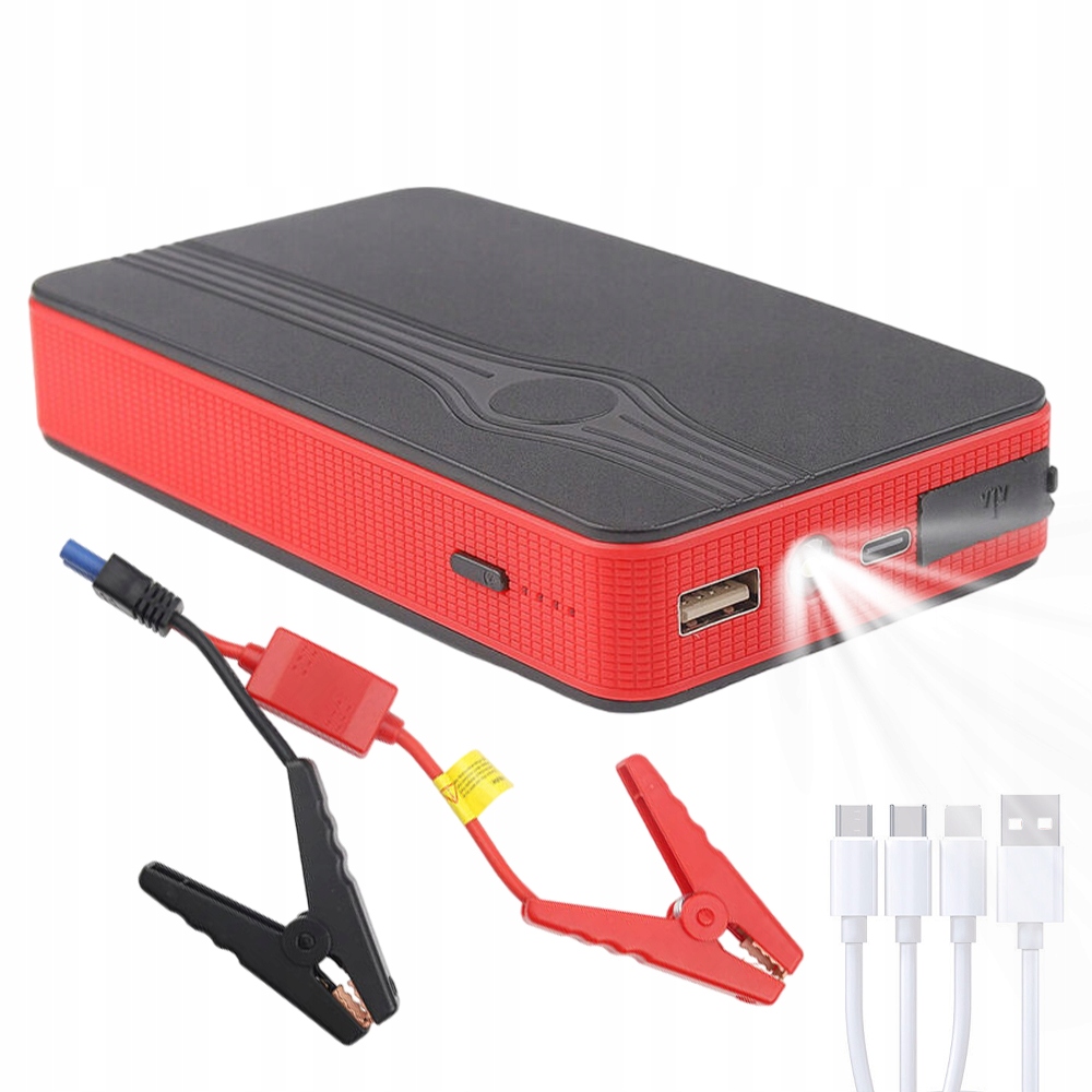 Jump Starter 10000mAh Start Booster Startér Powerbanka Svítilna 10000 mAh