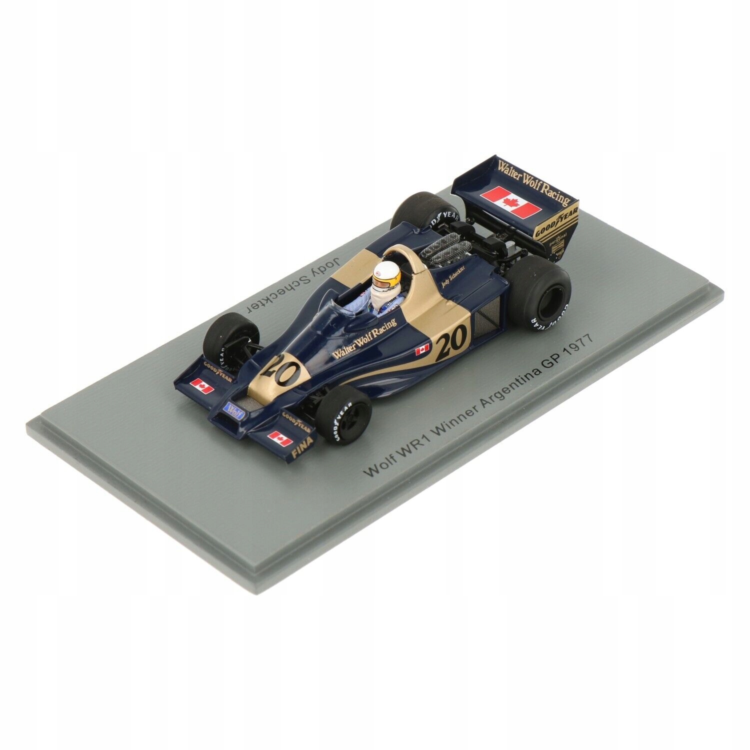 F1 Wolf WR1 J.Scheckter Winner 1977 1/43 Spark