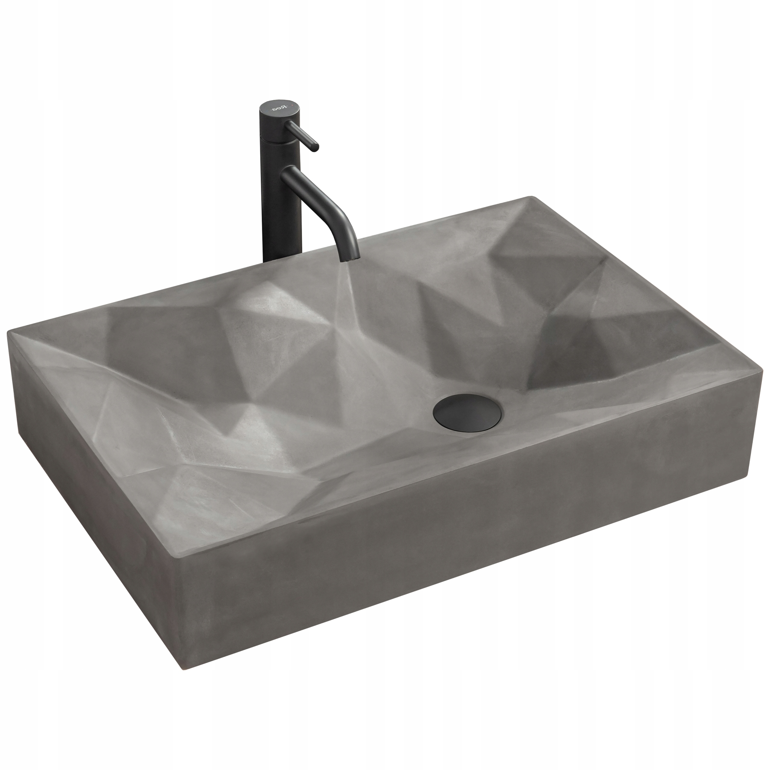 

Umywalka Konglomeratowa Rock Grey Szara - Rea