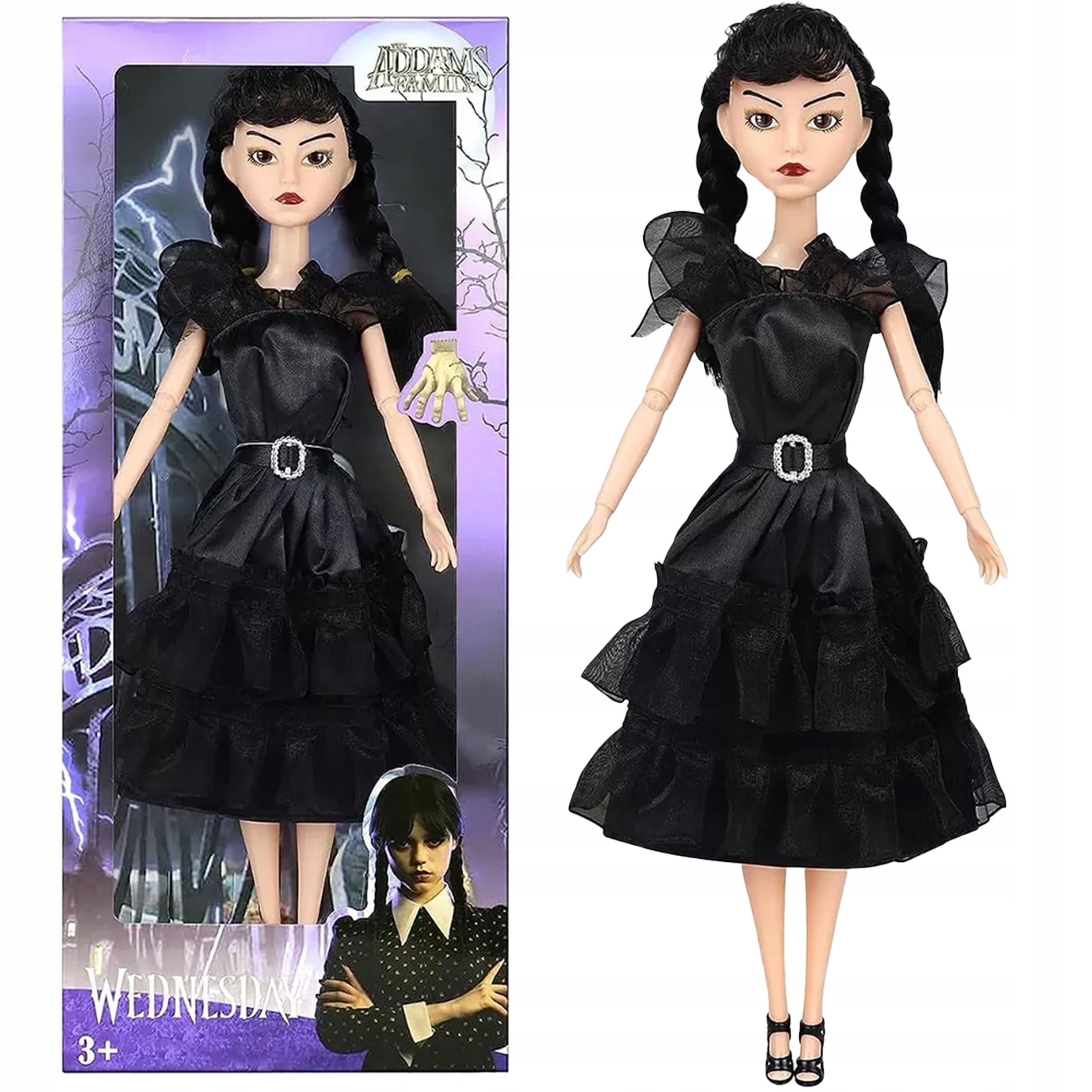 Кукла wednesday) кукла wednesday addams 30 cm 30 cm - купить