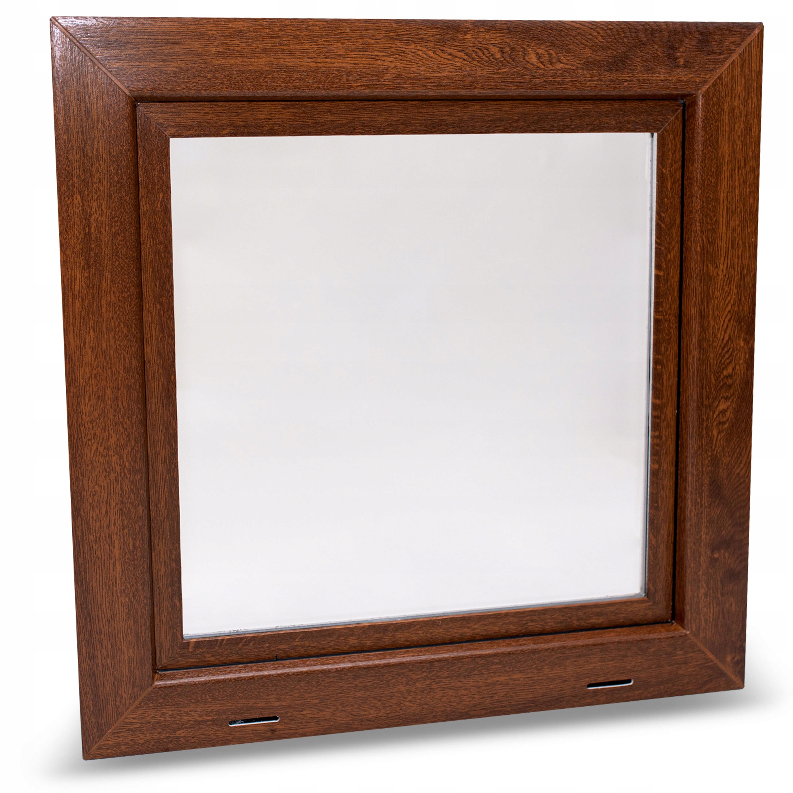 OKNO PCV 40x40 GOSPODARCZE PIWNICZNE GARAŻOWE UCHYLNE 400x400 ZŁOTY DĄB Marka inna