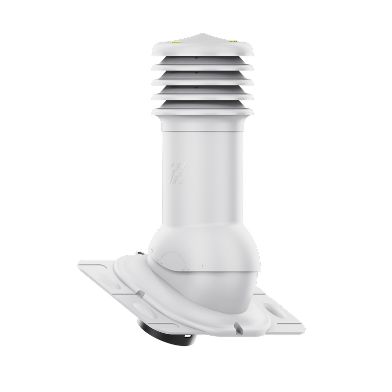 Ventilačný krb HiVent fi 150 mm univerzálny, nezateplený, svetlo šedý