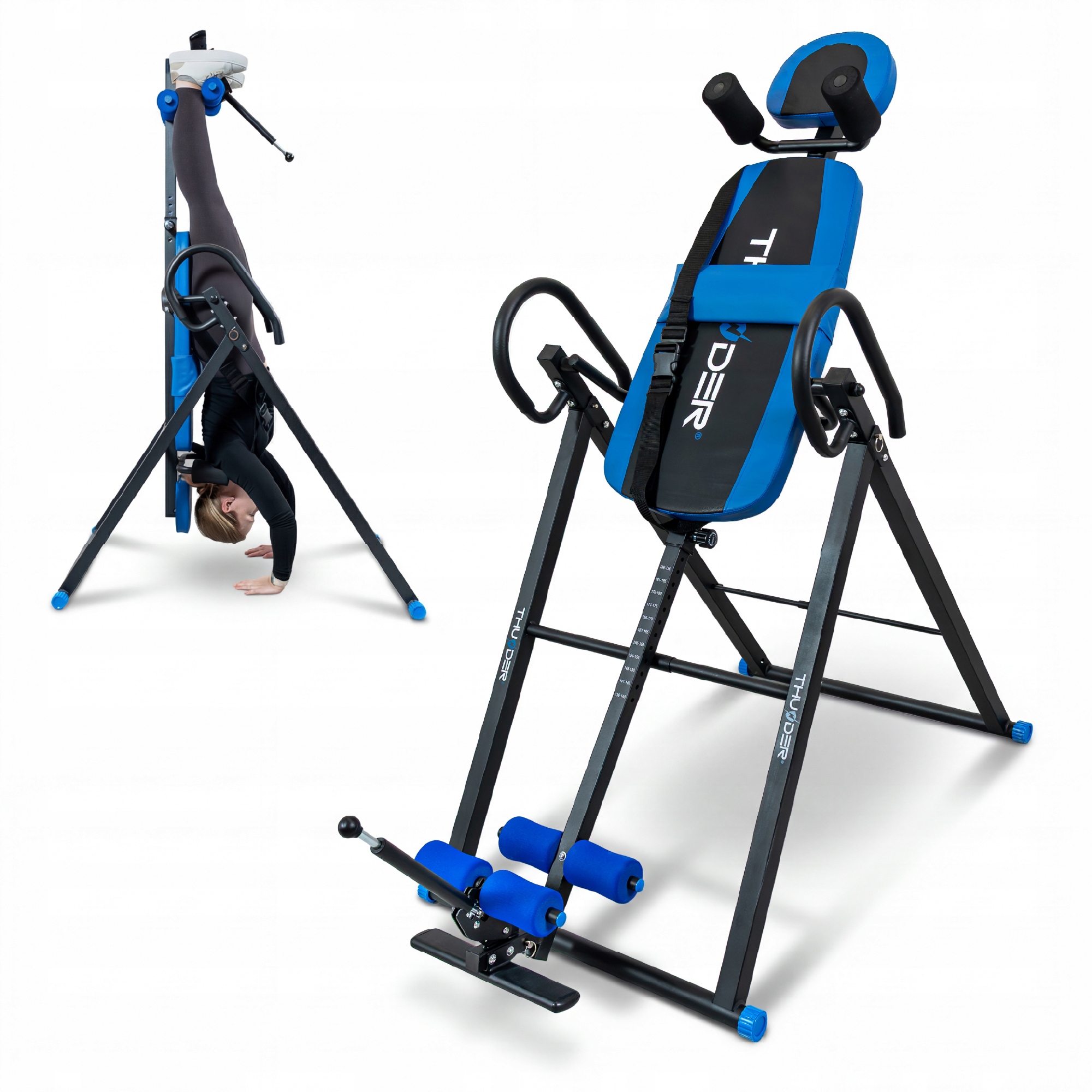 Ławka Treningowa Inwersyjna Ławeczka Grawitacyjna Do Ćwiczeń Regulowana 150