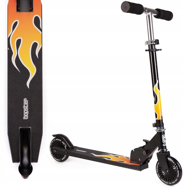 Bopster Składana Hulajnoga 5/14lat Flame Dwukołowa