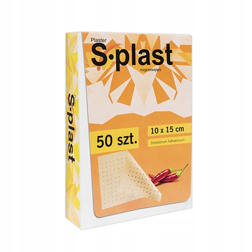 

Plaster rozgrzewający S-plast 1 sztuka