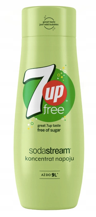 

Syrop koncentrat do wody SodaStream 7up Free 440ml