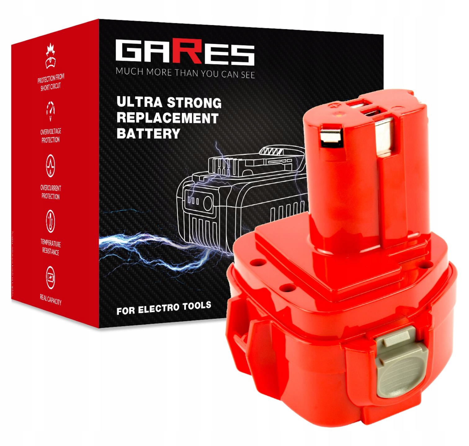 Akumulátor Baterie pro Klauke Ek 22 60 UP75 Esg Es 85 50 45 Ek 12V 3Ah