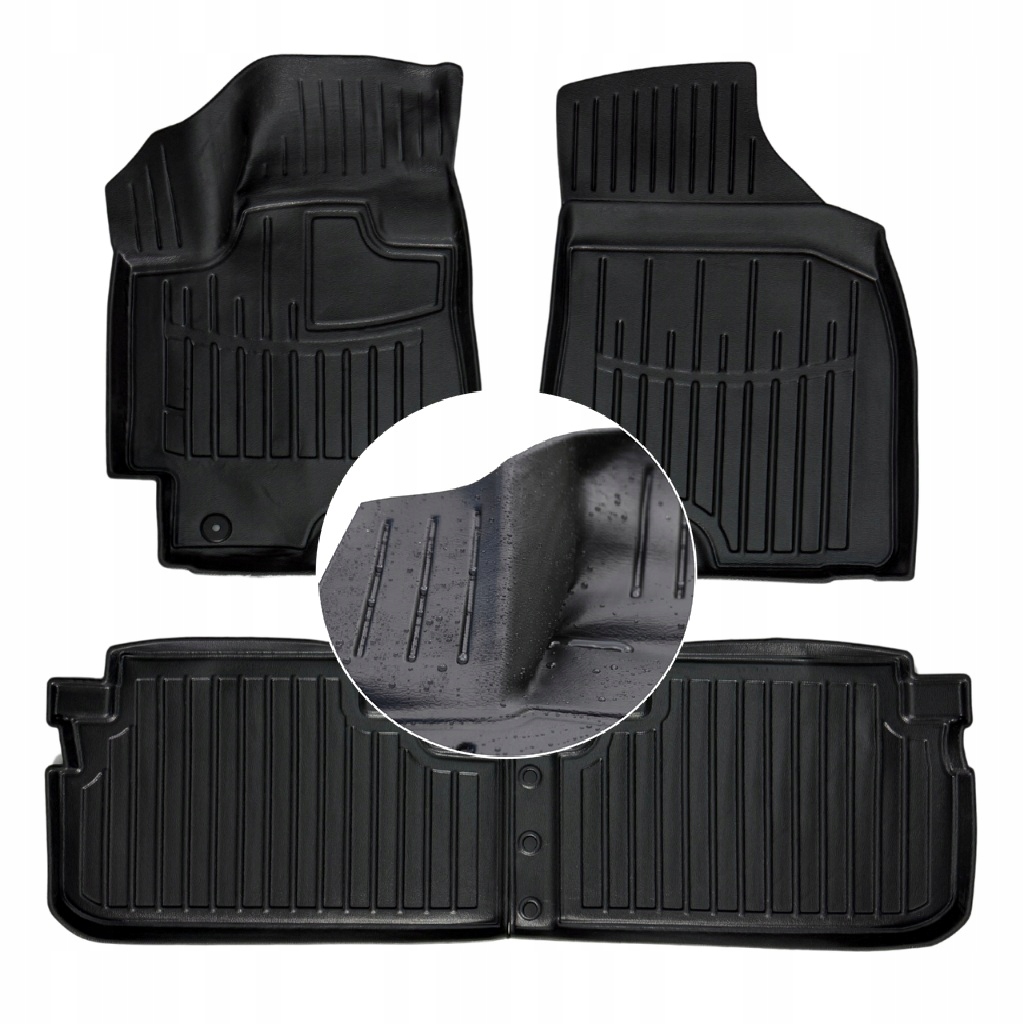 Gumové stěrače Toyota Highlander 2 2008-2013 Korytka Ud