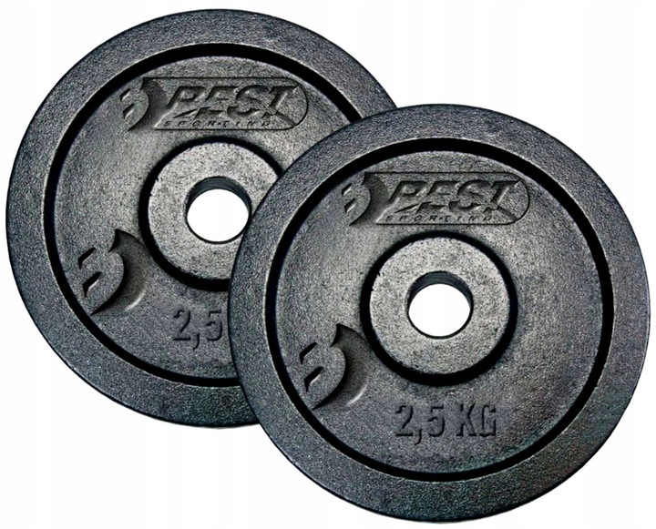 

Obciążenie 5KG zestaw 2x2,5kg Talerze Siłownia
