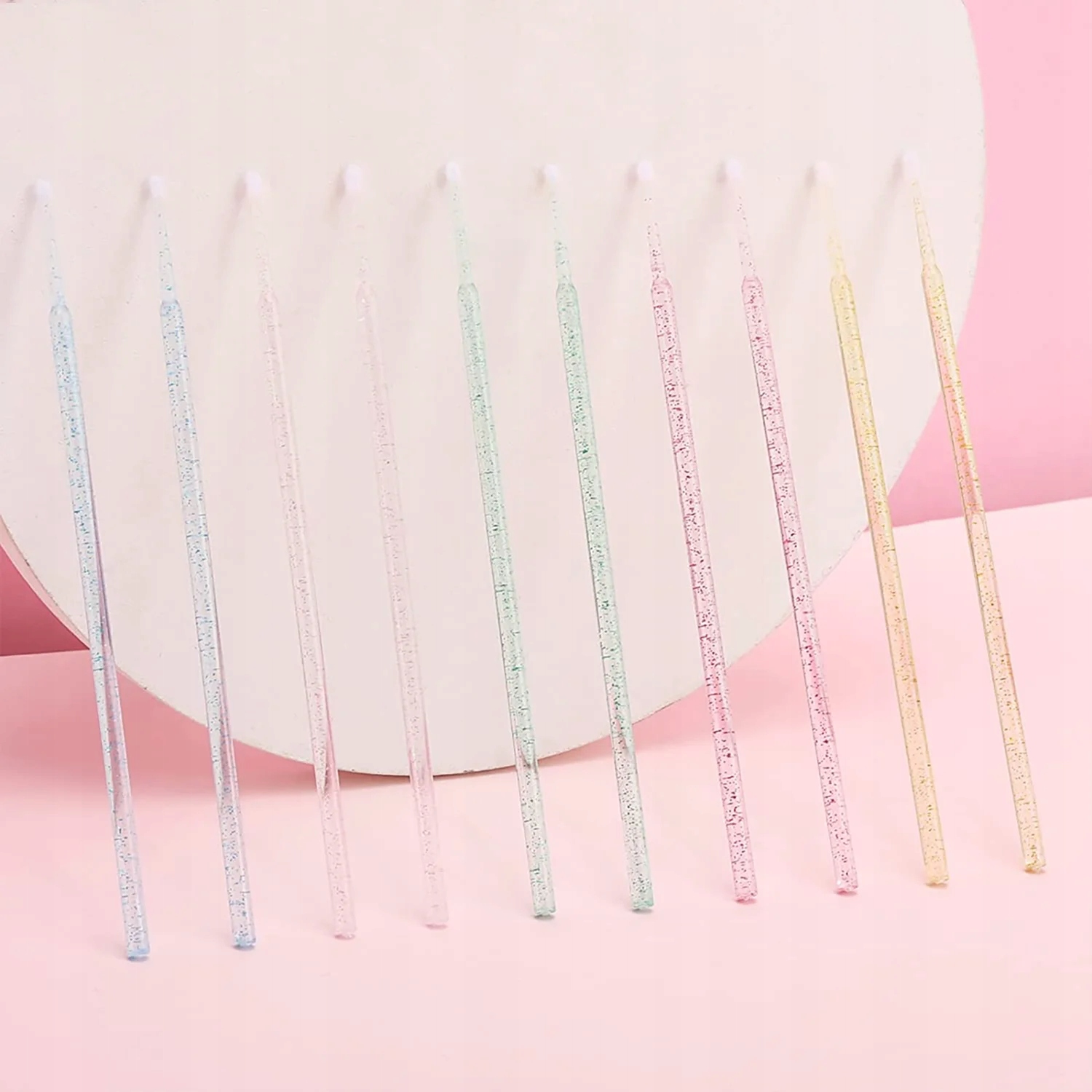 MIKRO APLIKATORY DO RZĘS MICROBRUSH BEZWŁÓKIENKOWE Rodzaj aplikatory