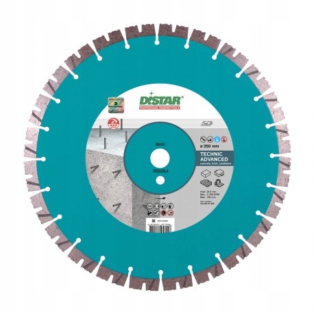 Diamantový Kotouč Distar 350x3,5/2,5x15x25,4-(11,5