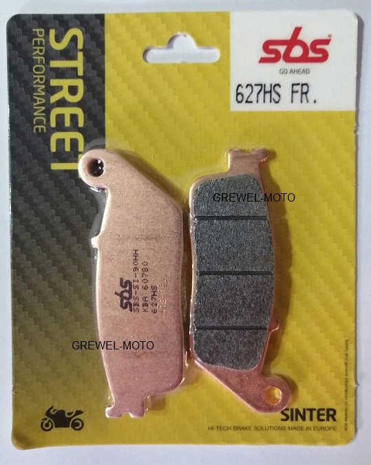 SBS 627HS Klocki hamulcowe CBF VFR VT KLE TIGER