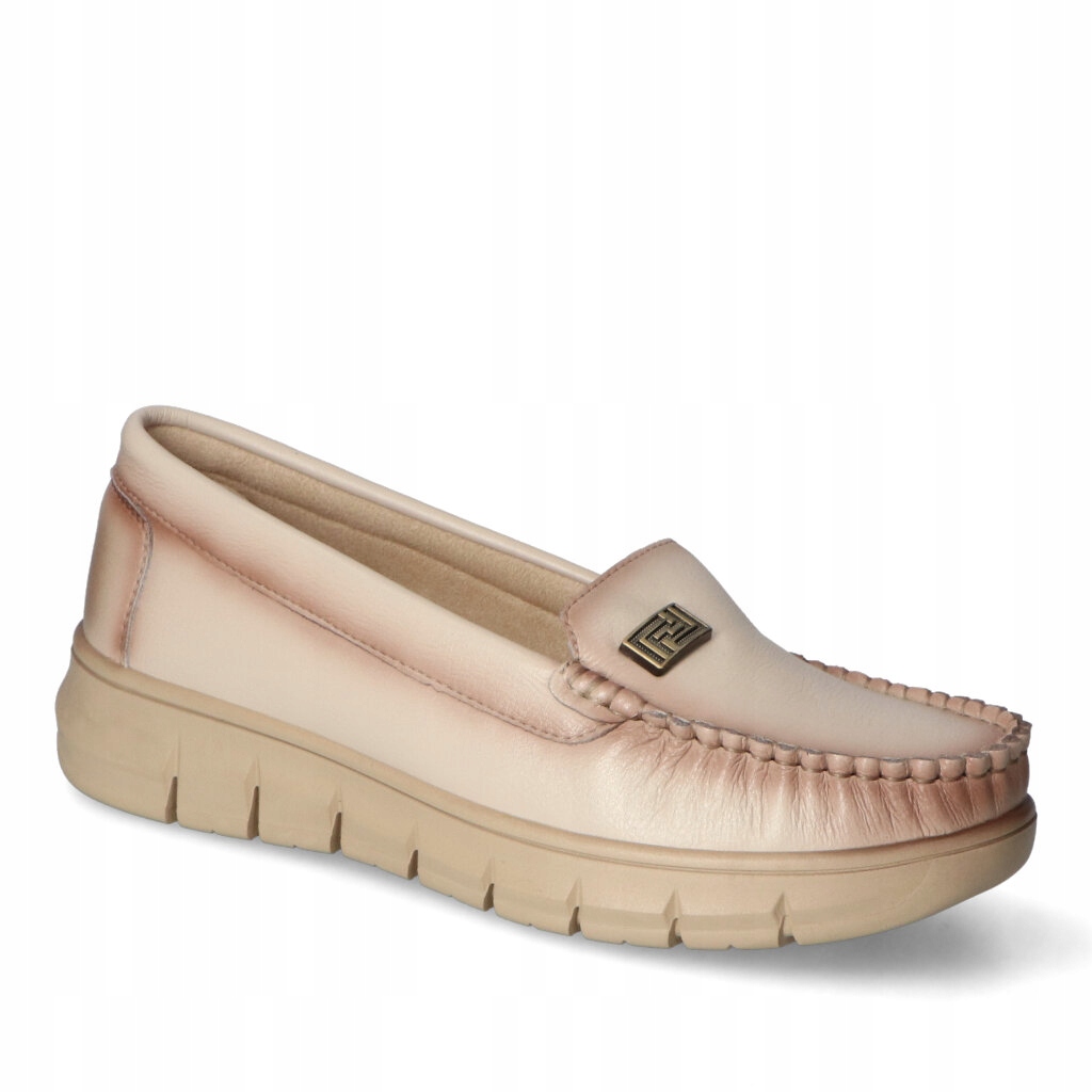 Mokasíny Potocki 26-19427BG Béžová 36