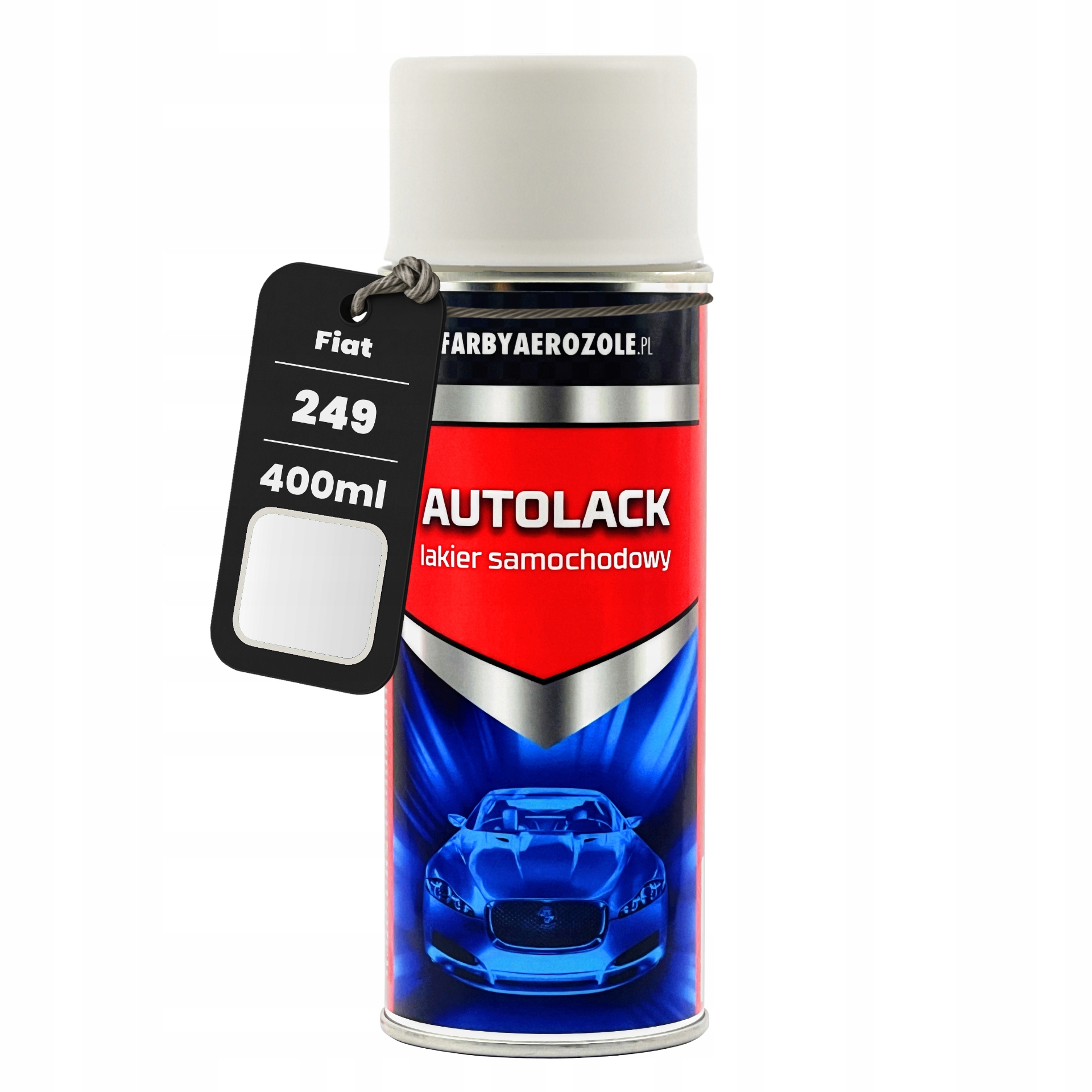 Fiat 249 F (Bianco Banchisa) Lakier Samochodowy Spray 400ml