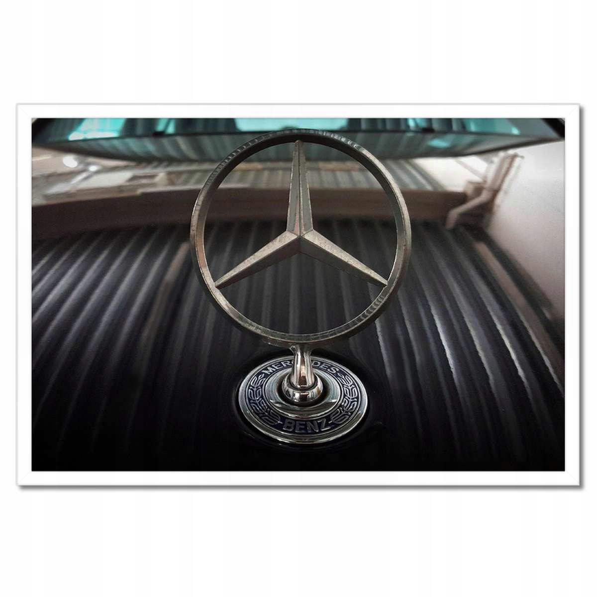 Plakáty v rámu 60x40 Známka Mercedesu