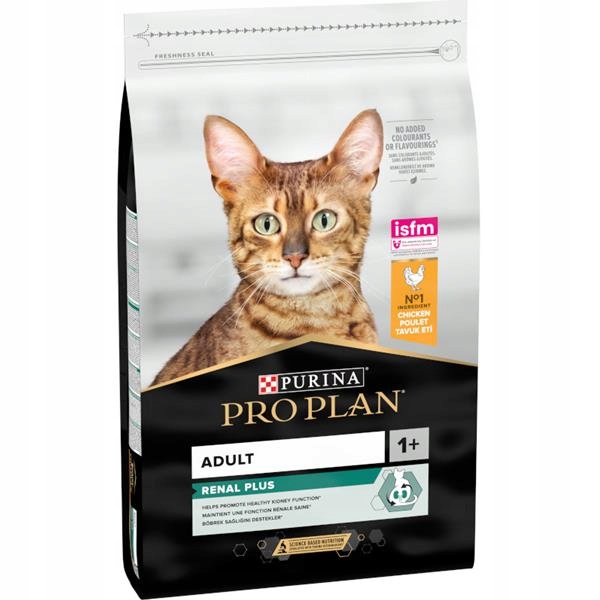 Levně Pro Plan Cat Adult Renal Plus kuře 10 kg