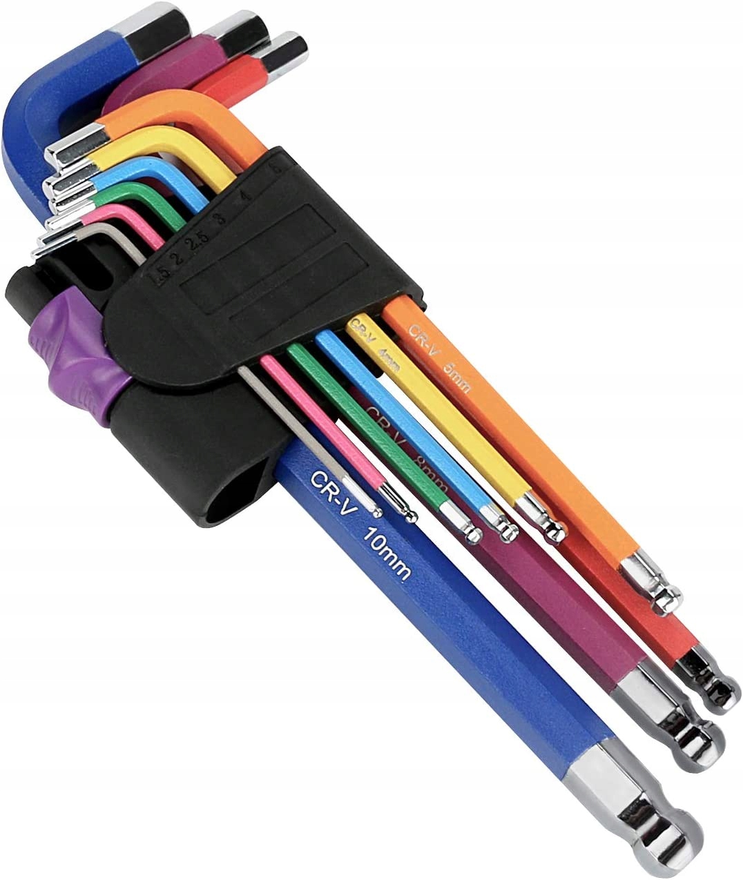 

Zestaw 9EL Imbusów Klucze Imbusowe Kulka 1.5-10mm