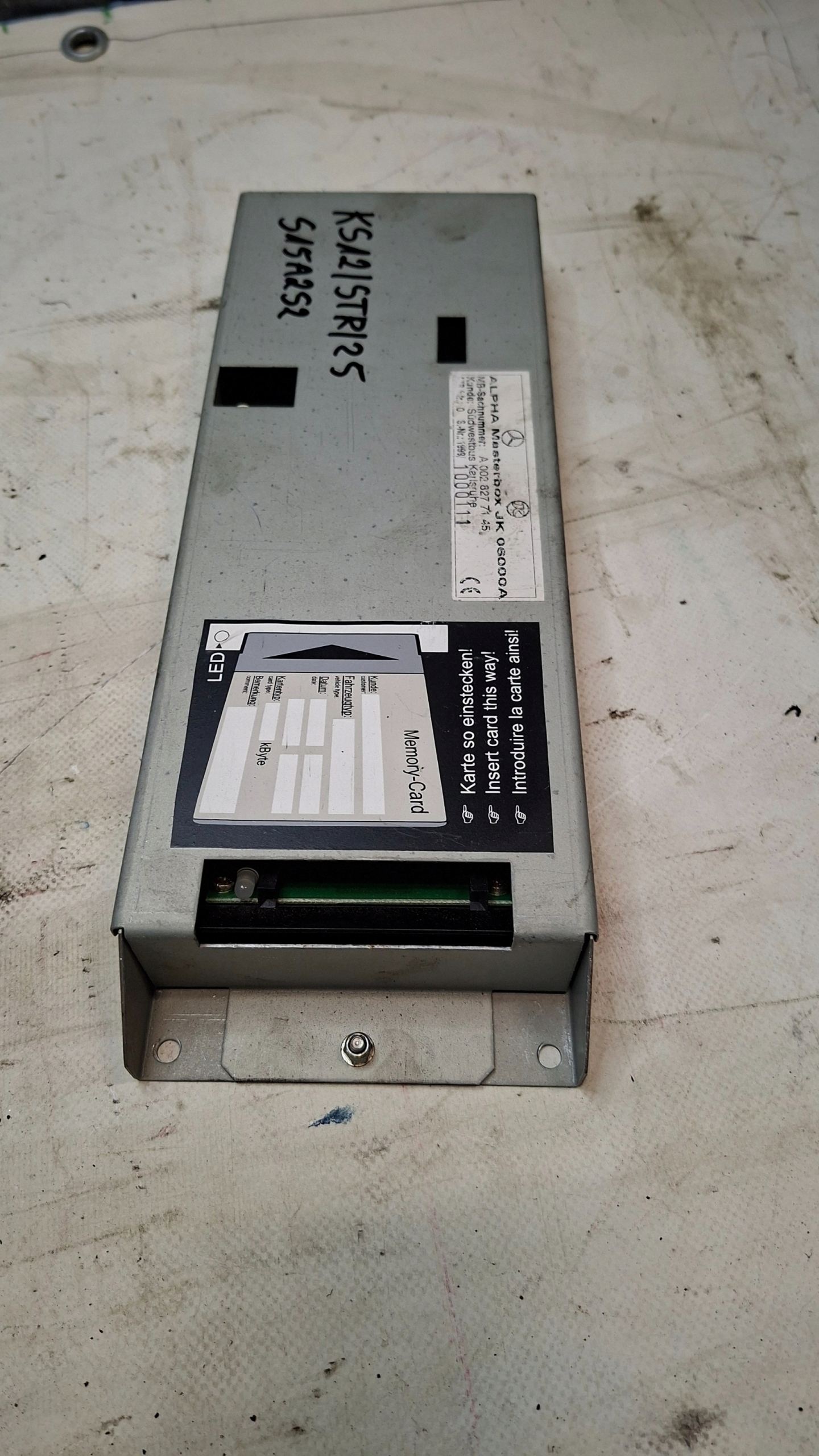 control unit ECU MERCEDES A0028277145