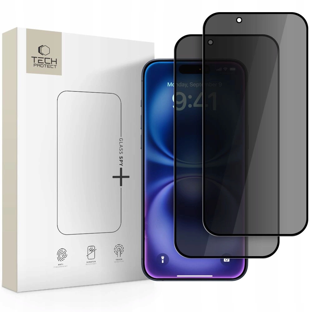Tech-protect Szkło Prywatyzujące Glass Spy+ 2-PACK Do Iphone 17 Air