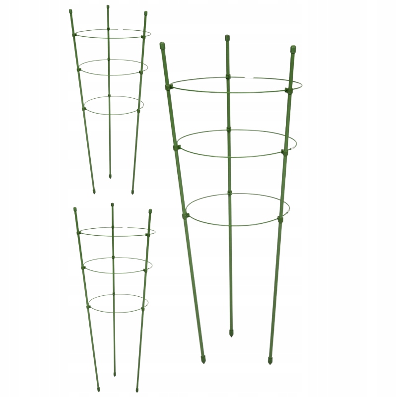 

Podpora Pierścieniowa do Roślin Kwiatów 60cm 3szt