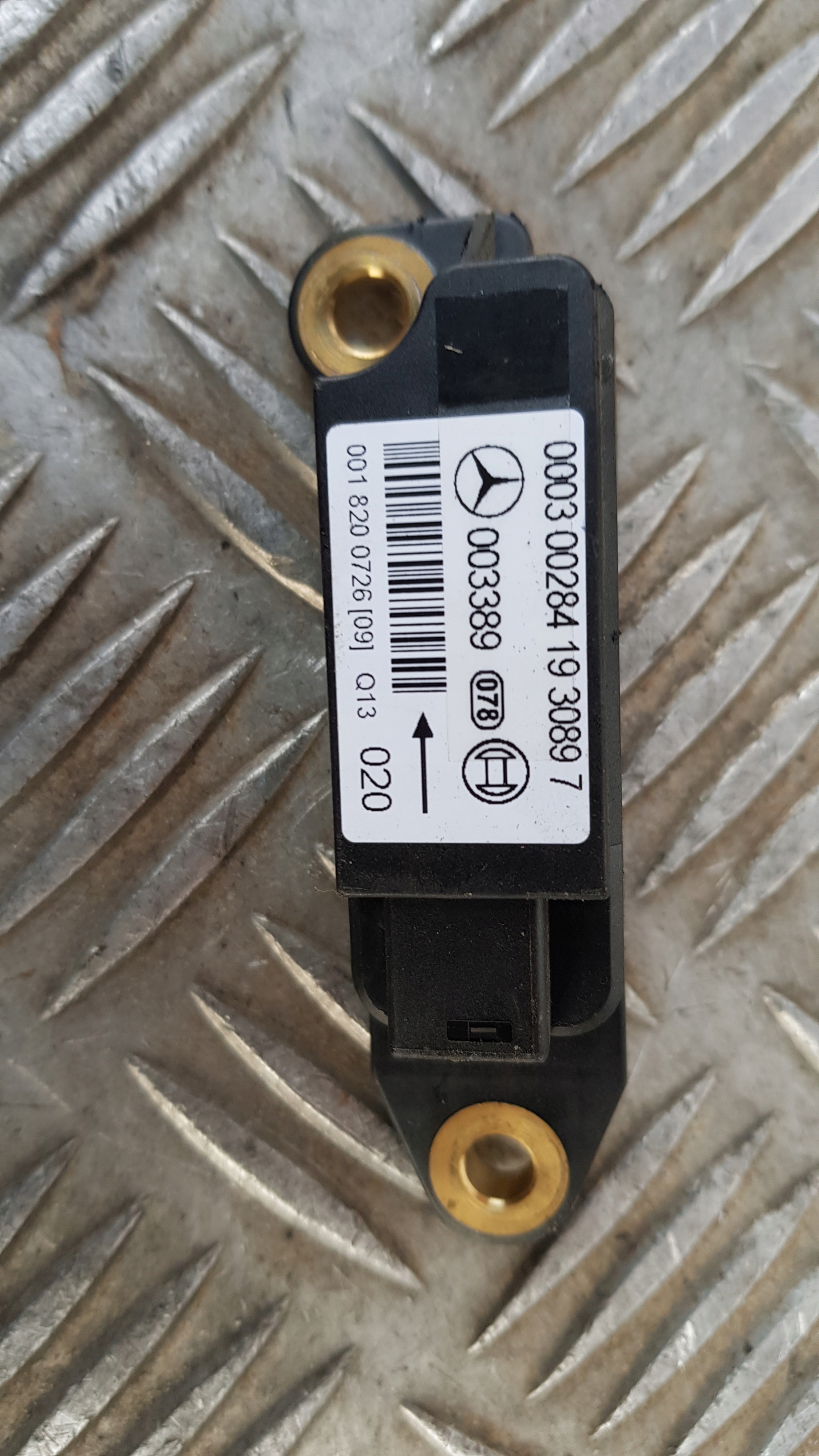 MERCEDES W208 Module SENSOR de choc 0018200726