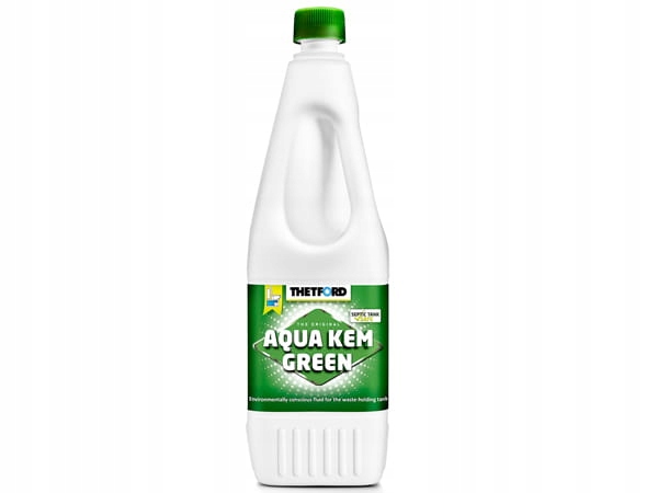 Płyn do toalet Aqua Kem Green 1,5 L zielony ekologiczny Thetford TurismusPL
