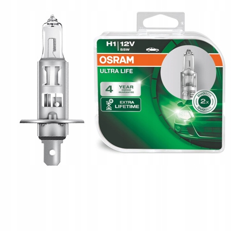 

Osram Żarówki H1 Ultra Life 2 Sztuki