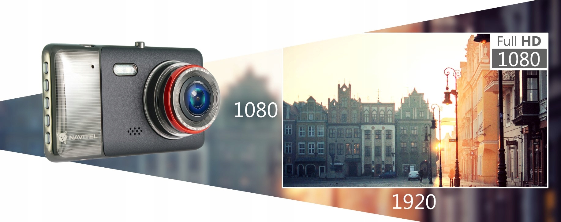 Wideorejestrator Navitel R800 4 FullHD 170 Color black