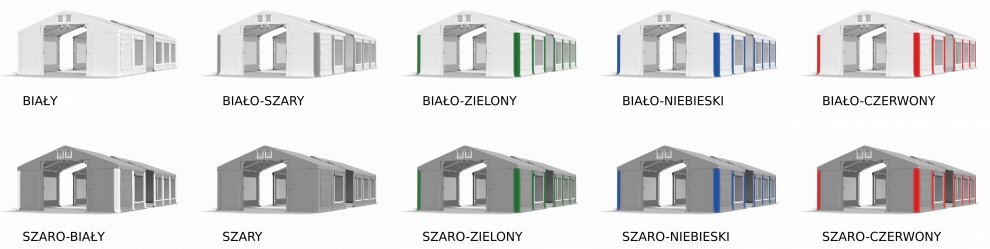 Namiot Pawilon Handlowy 6x16m Mocny DAS 560 W Stan opakowania oryginalne