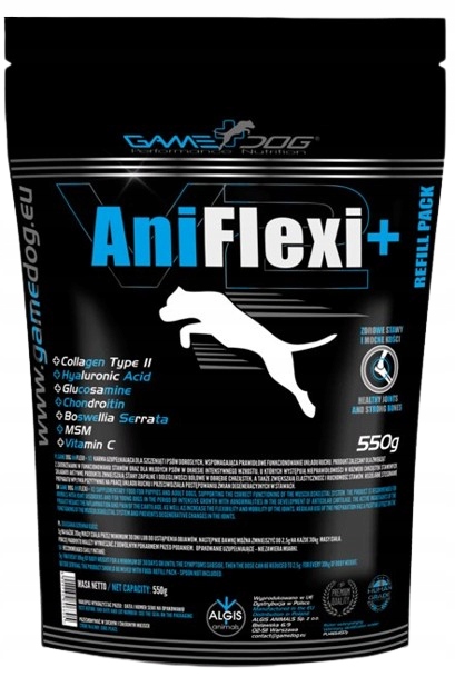 Game Dog AniFlexi V2 dla psa wspomaga elastyczność stawów torba 550g